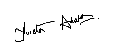 Dr. Sweta Adatia Signature